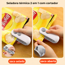Mini Seladora Térmica Portátil (Recarregável USB)